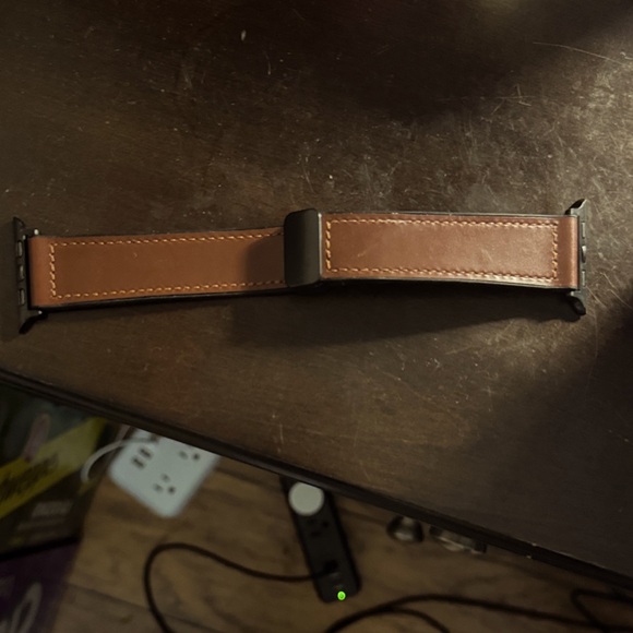 Brown Leather Watch Band. I watch 49 and compatible. Never used. - Picture 1 of 4